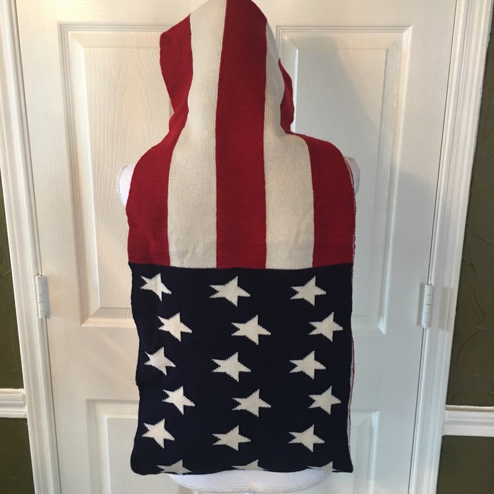 2/$20💥 NEW Flag Infinity Reversible Scarf - Picture 2 of 7